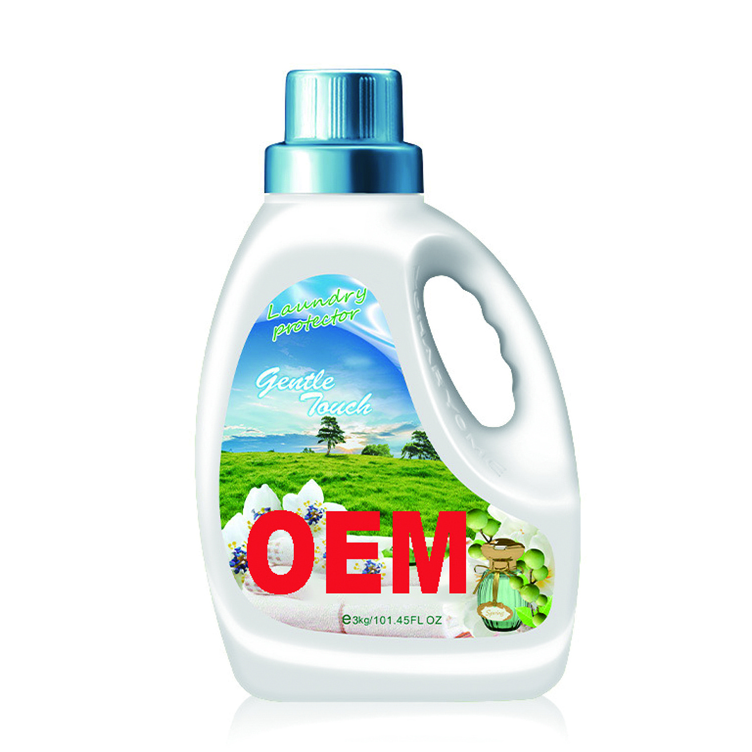 OEM Bulk Hotselling Eco-friendly Cheap Price OEM 2L 5L Washing Liquid Laundry Detergent with Fabric Softener Washing Powder 5 bu