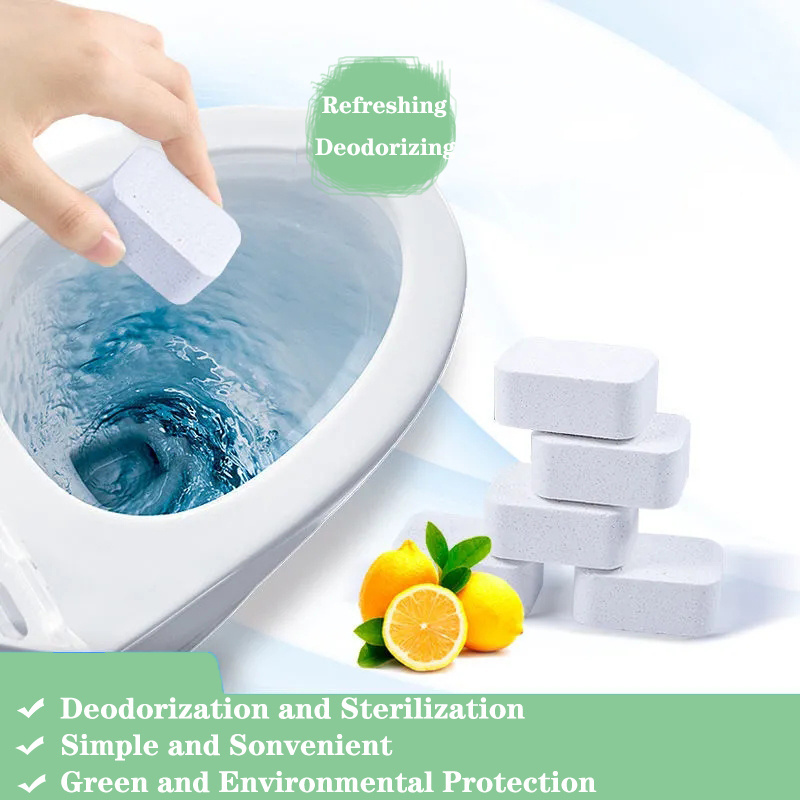 OEM automatic Effervescent Cleaner bleach toilet deodorant cleaning tablets Toilet bowl cleaning effervescent tablets