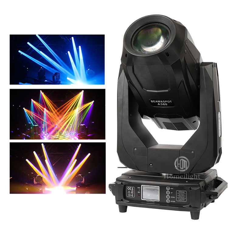 Culb Disco Stage Lighting 380W 3in1 moving head removable rotating disc LED movinghead