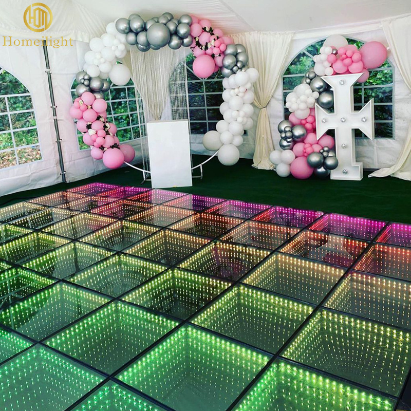 Dancing Party Nightclub DJ Disco Wedding Decoration  Mirror Panel Dance Floor