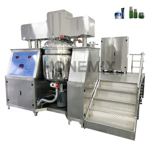 HONE Vacuum Emulsifier Bottom Snail Slime Mayonnaise Homogenizer Mixer Toothpaste Beauty Cream Cosmetics Mixer Making Machine