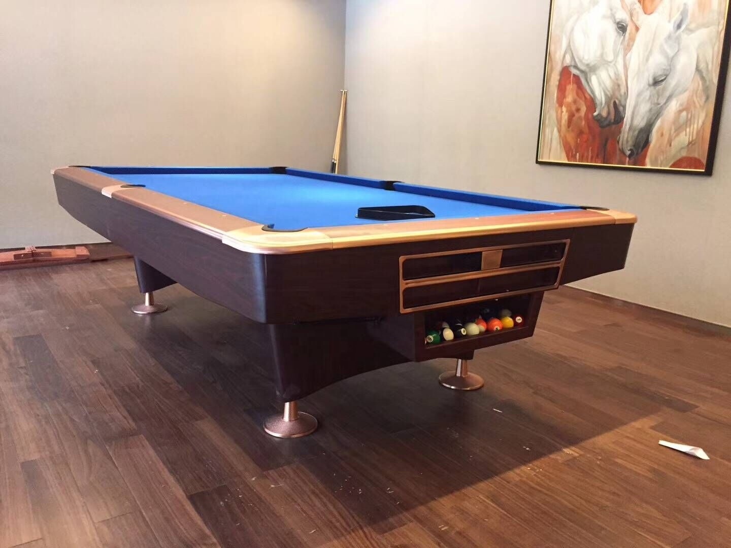 Hot Sale Family Customized Style 9ft 8ft Size billiard pool table