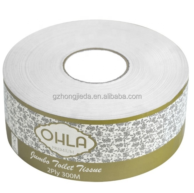 High Quality Public Use 100% recycled Pulp Jumbo Toilet Paper