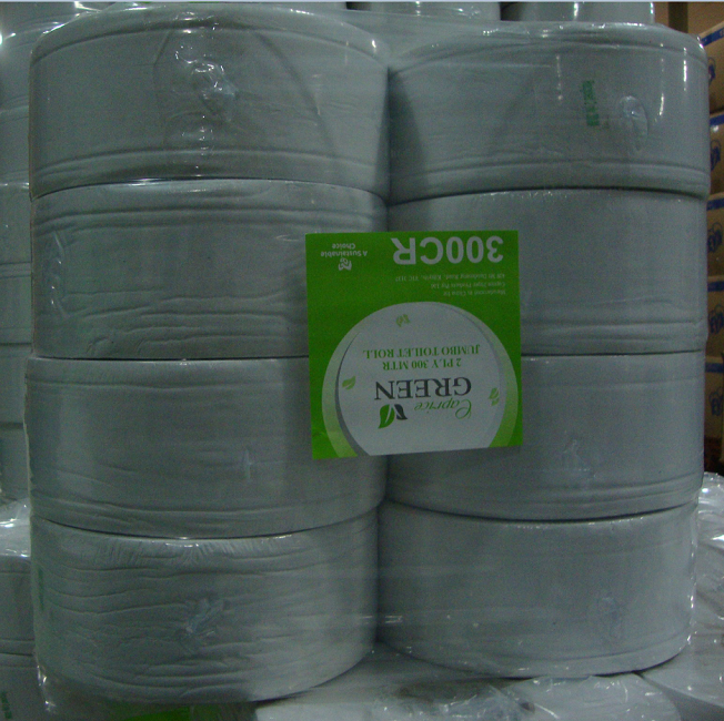 High Quality Public Use 100% recycled Pulp Jumbo Toilet Paper