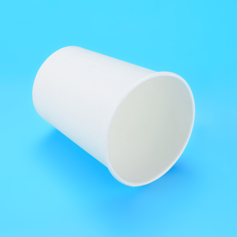 8 oz Disposable White Single Wall Coffee Cup Custom Logo Paper Cup Eco Friendly Takeaway Hot Coffee Paper Cup