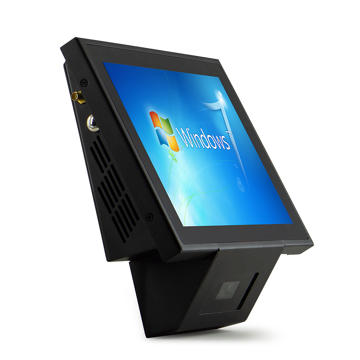 T100 8inch Touch Screen Wall Mounted Self-service Android Windows Price Checker Barcode Scanner for Supermarket