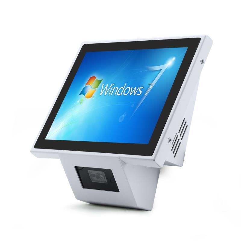 T100 8inch Touch Screen Wall Mounted Self-service Android Windows Price Checker Barcode Scanner for Supermarket