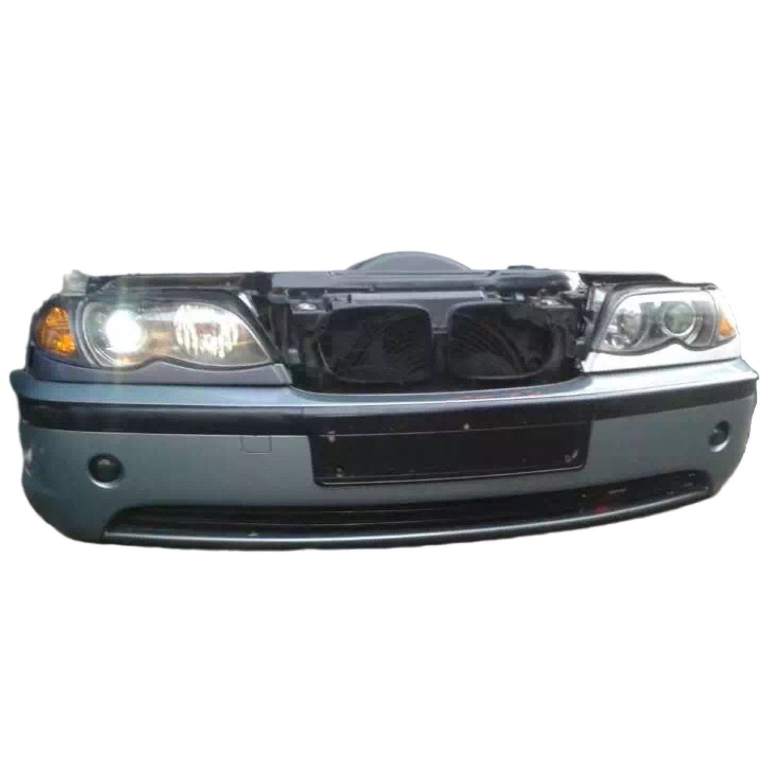 High quality hot selling 3 series E46 front bumper body kit with radiator for BMW