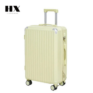 Multifunctional Front Fastening Luggage Suitcase Large-capacity Password Luggage Sets With Cup Holder