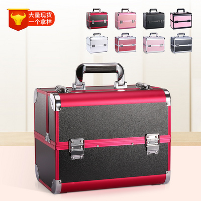 professional  Travel Train Rolling Trolley Beauty Makeup Vanity Case Portable Beauty Cosmetic Makeup Nail Art case