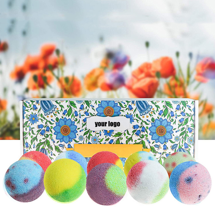 Natural Ingredients Natural Vegan Organic bath bomb for kids set bathbombs