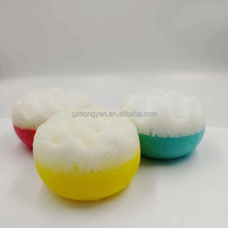 Bath Sponge with soap inside Soap Sponge 60gram Factory OEM