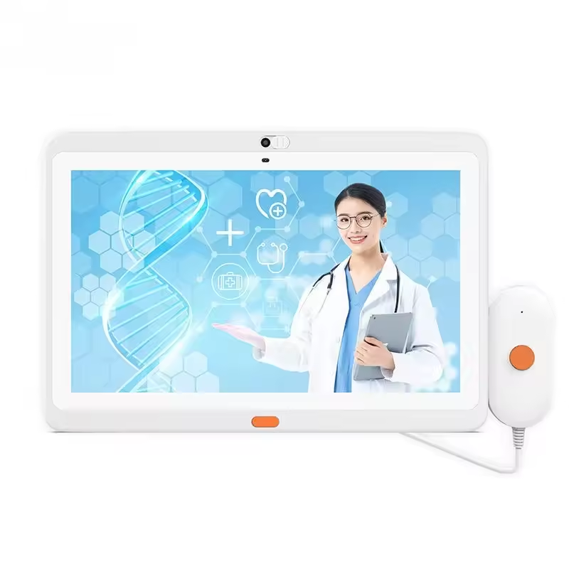 WH1512T Hospital Android Tablet 1920X1080 IPS 15.6inch Medical Tablet with Handle Call Center Service RK3288 with CE ROHS