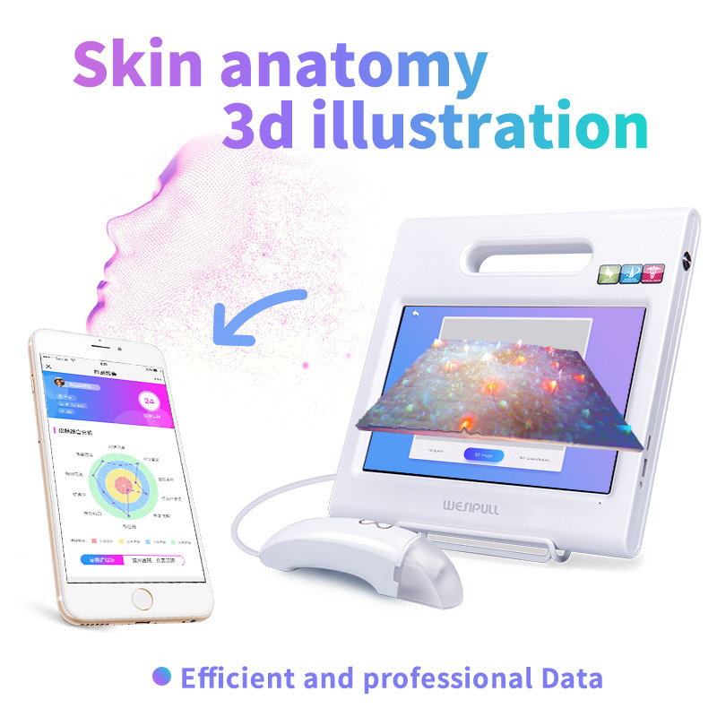 OEM/ODM Portable skin analyzer skin analysis machine skin analyzer