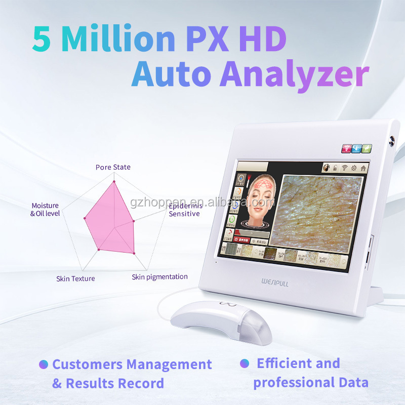 Skin Diagnostic Equipment/ Skin Texture Scanning Analyzer/ Portable Skin Analyzer