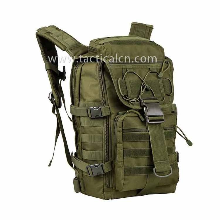 35L Wild Camo Tactical Bag Outdoor Hiking Camping Traveling Backpack