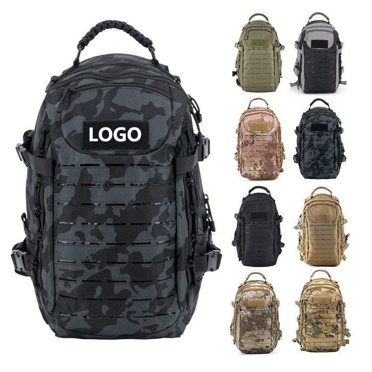 Customized Logo 25L Fitness Gym Molle Backpack for men Outdoor Sport Camping Hiking Tactical Backpacks