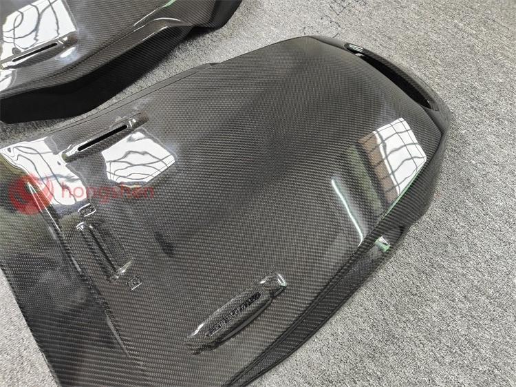 Dry carbon fiber seat backrest inner dry carbon backrest cover body kit for Lamborghini URUS