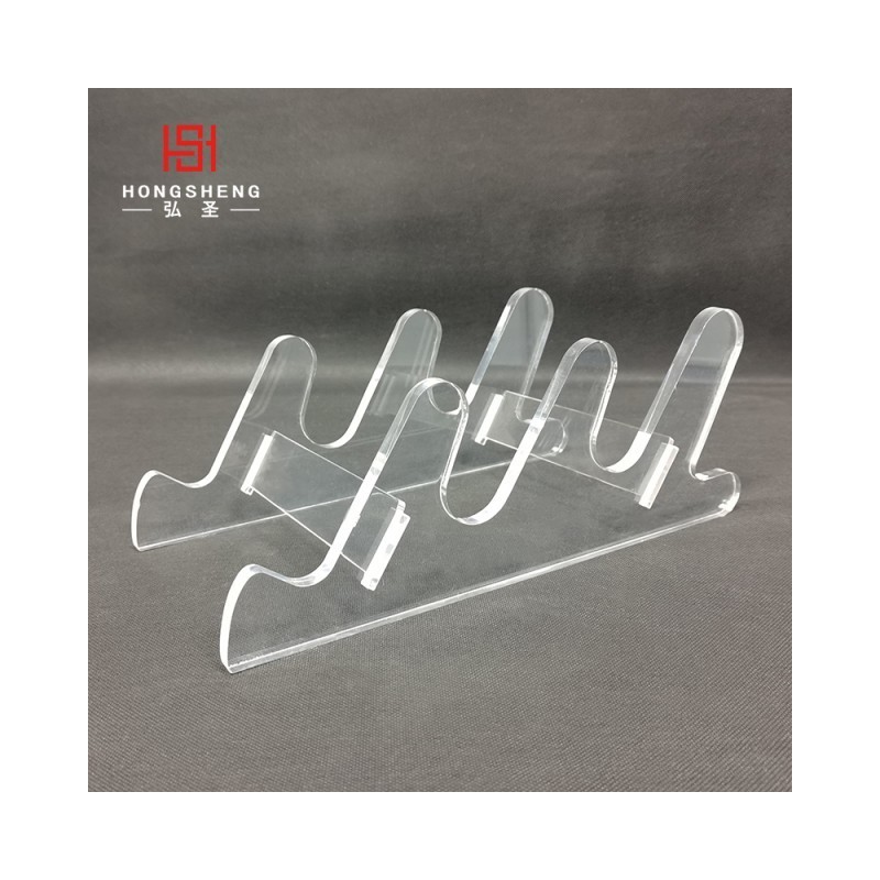 Book CD Blank Office Bookshelf Clear Display Stand Book Holder Plastic Acrylic Book Easel Table Desk Display Stand