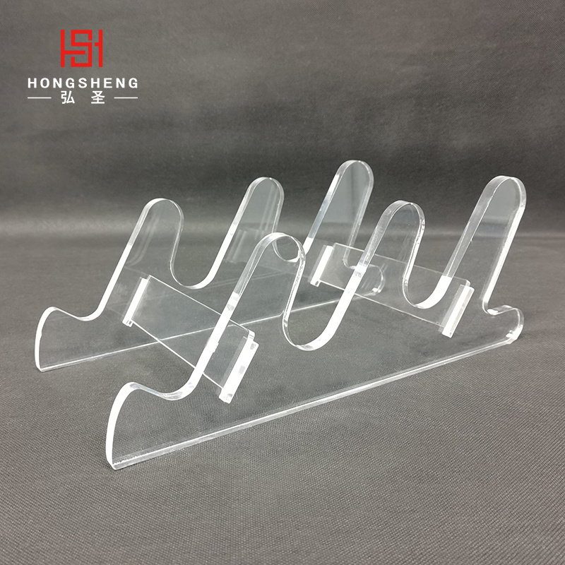 Book CD Blank Office Bookshelf Clear Display Stand Book Holder Plastic Acrylic Book Easel Table Desk Display Stand