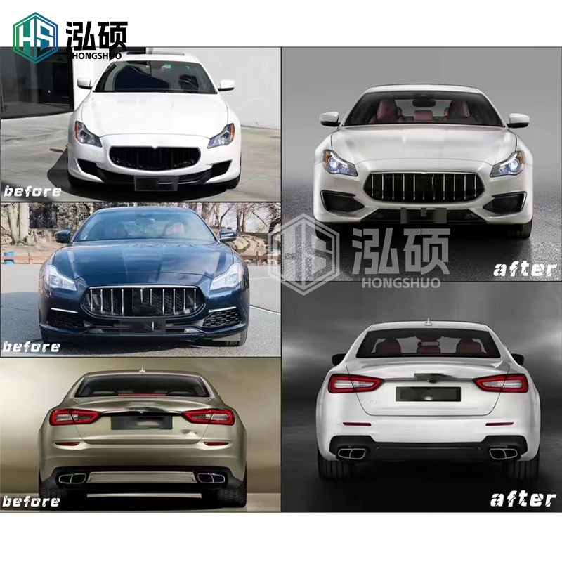 Hot Selling Car front rear Bumper Bodykit For Maserati Quattroporte Performance Body Kit with grille headlight taillight