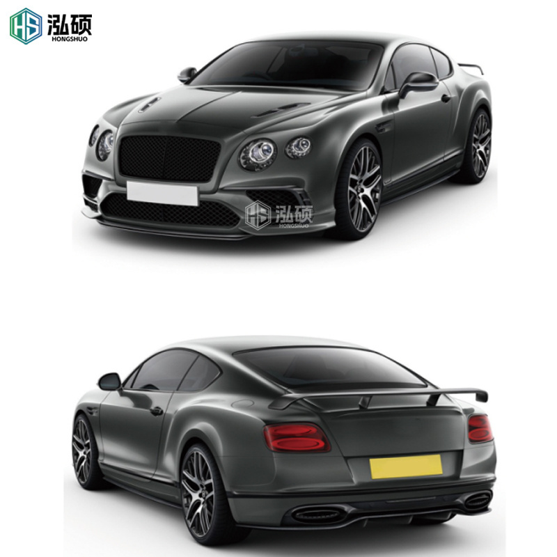 Hot Selling Body Kit For Bentley Continental Gt Upgrade Car Bumper Assembly Engine Hood Side Skirt Fender Led Headlight Bodykit