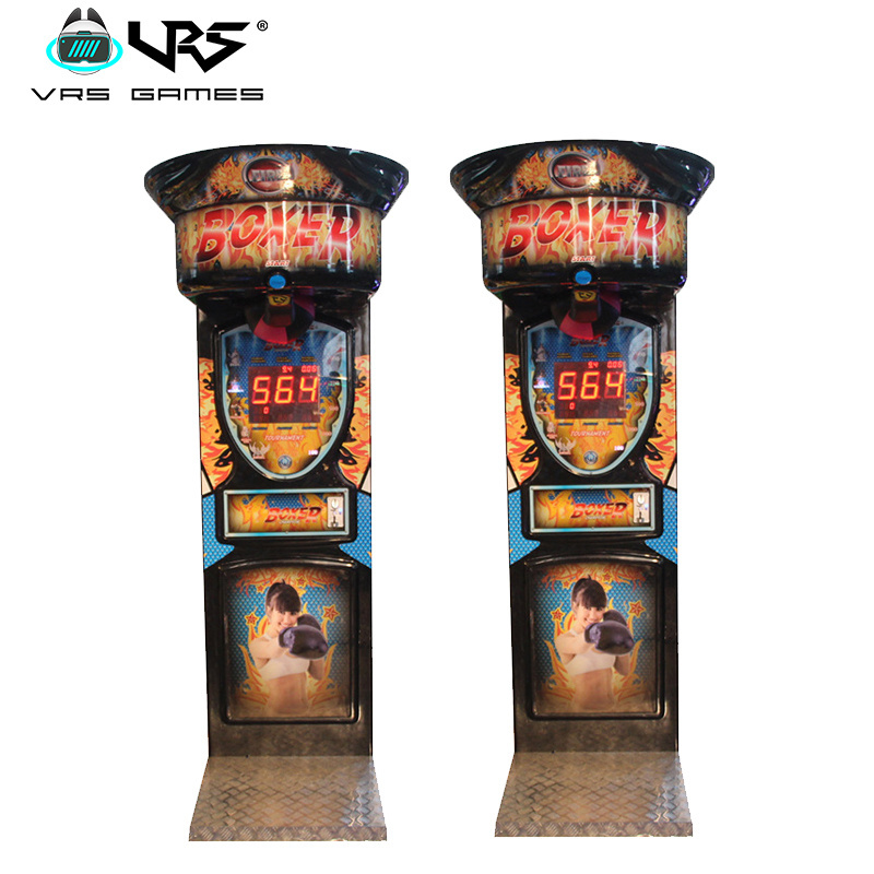 Amusement Park Indoor Sports and Entertainment Coin Throwing Arcade Boxing Money Visa Boxing Game Machine