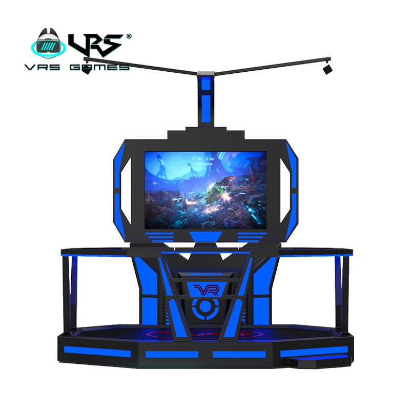 Virtual Reality 9D VR Walking Platform Shooting Space Game Simulator Standing VR Walking Platform