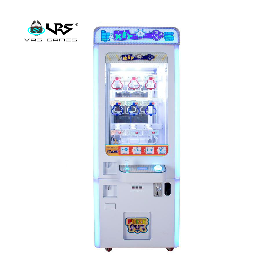 Hot sale coin dispenser 9/15 slots key master golden key prize key master machine arcade games machines