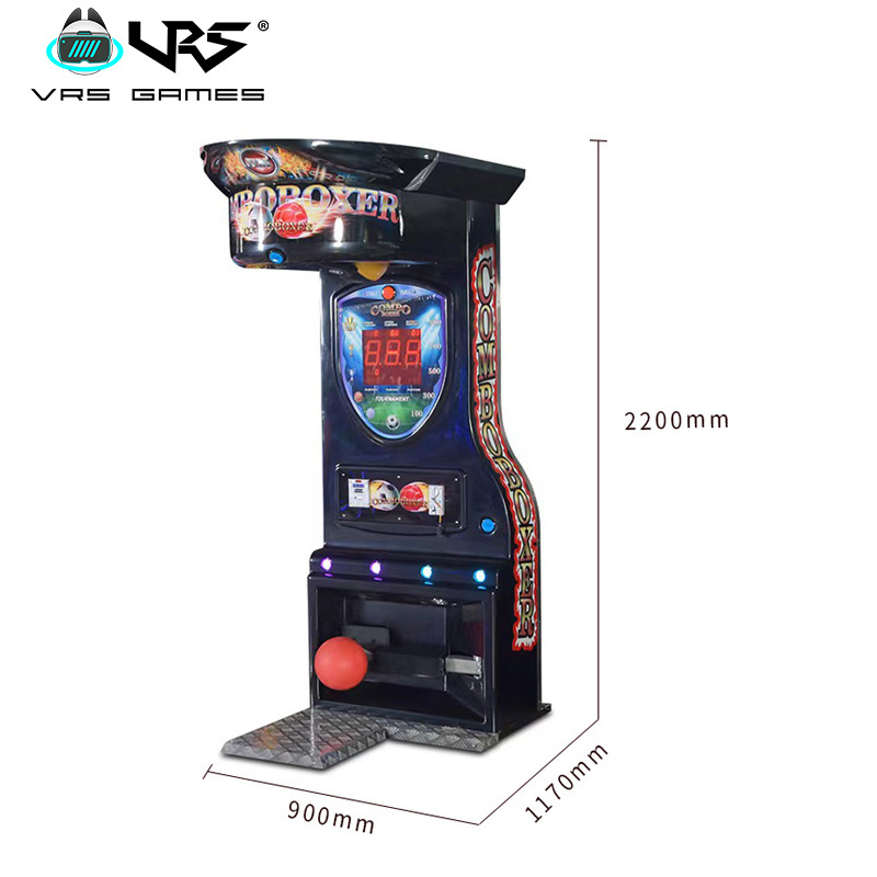 Amusement Park Indoor Sports and Entertainment Coin Throwing Arcade Boxing Money Visa Boxing Game Machine