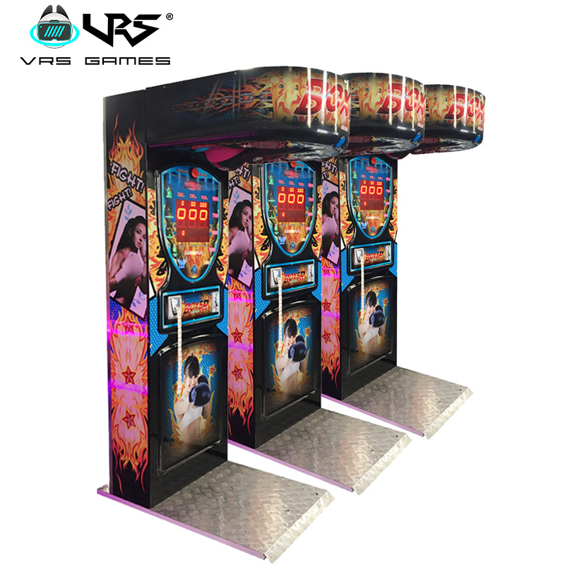 Amusement Park Indoor Sports and Entertainment Coin Throwing Arcade Boxing Money Visa Boxing Game Machine