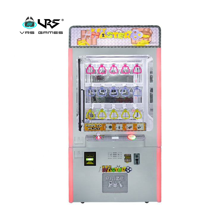 Hot sale coin dispenser 9/15 slots key master golden key prize key master machine arcade games machines