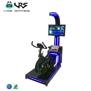 Indoor Sports Vr Fitness Bike 9D Vr Bicycle Simulator Virtual Reality Bike Riding Simulator