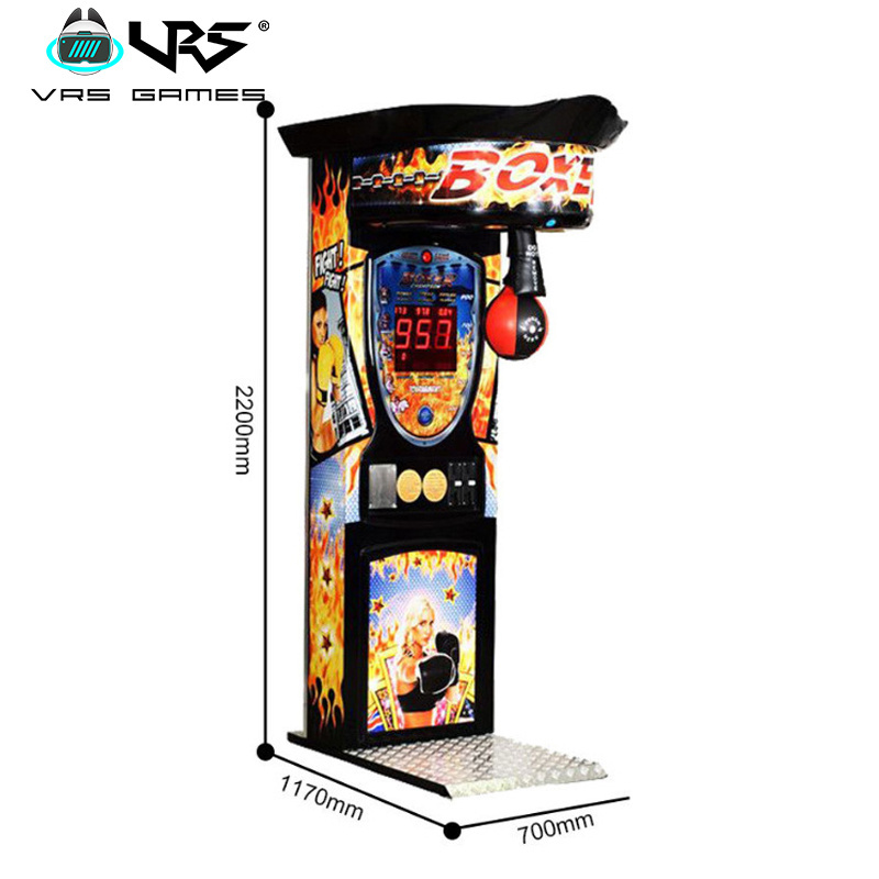 Amusement Park Indoor Sports and Entertainment Coin Throwing Arcade Boxing Money Visa Boxing Game Machine