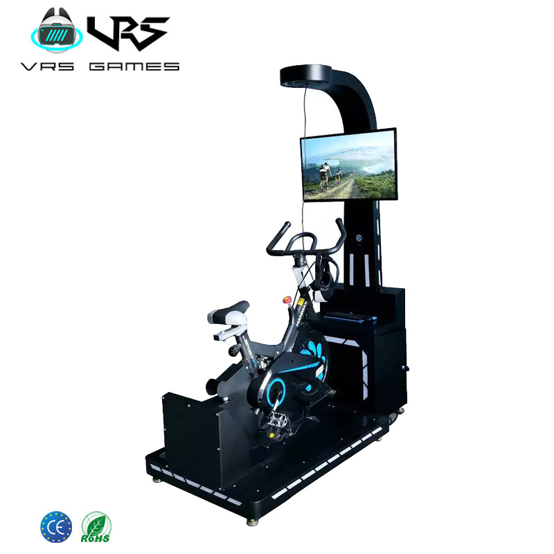 Indoor Sports Vr Fitness Bike 9D Vr Bicycle Simulator Virtual Reality Bike Riding Simulator