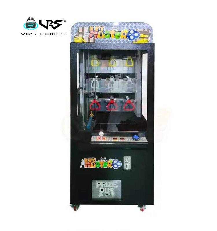 Hot sale coin dispenser 9/15 slots key master golden key prize key master machine arcade games machines