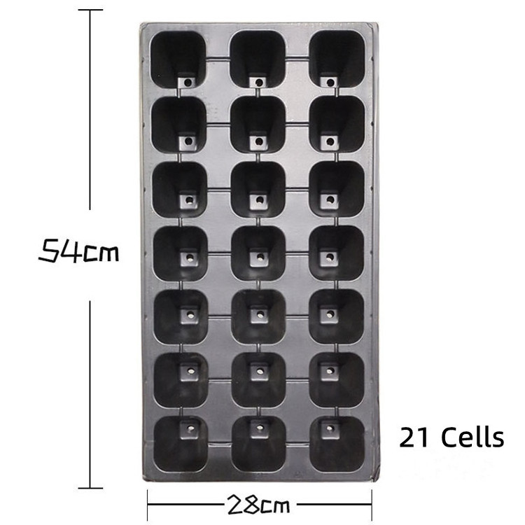 128 200 Cells Seed Growing Planting Plastic Plug Seeding Tray