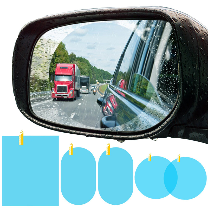 Anti-fog Waterproof Sticker Clear  Car Accessories Car Rearview Mirror Rain Film