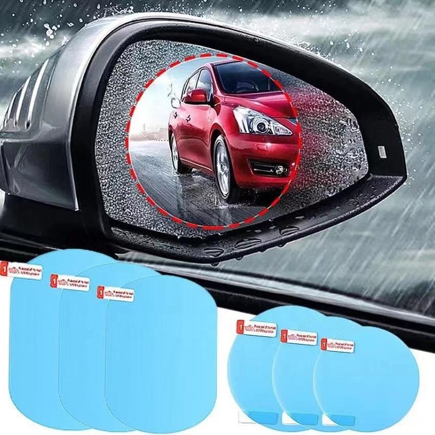 Auto Car Anti Water Mist Film Anti Fog Coating Rainproof Rearview Mirror Protective Film