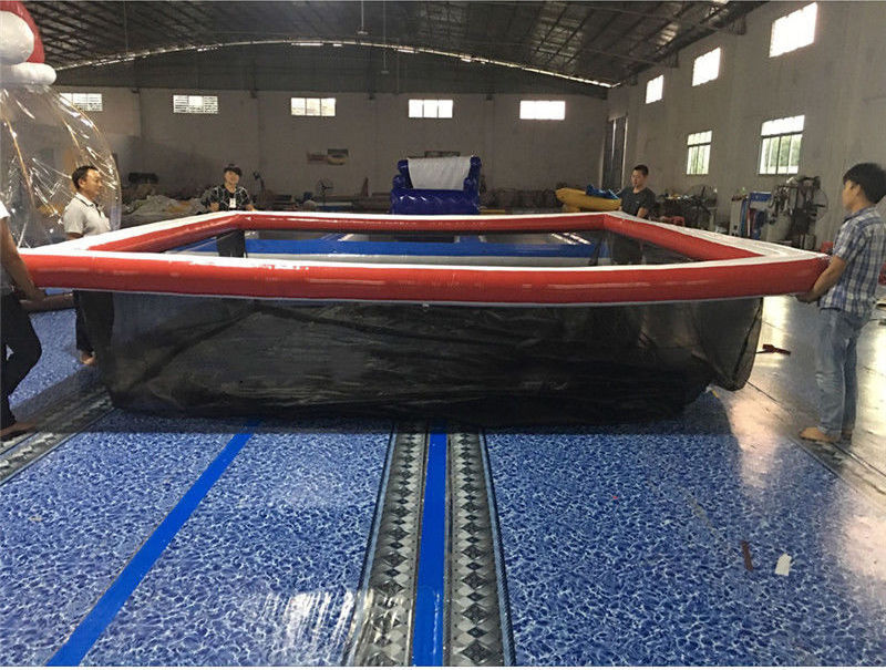 Inflatable Sea Swimming Pool with Net Yacht Floating Pool Preventing Jellyfish