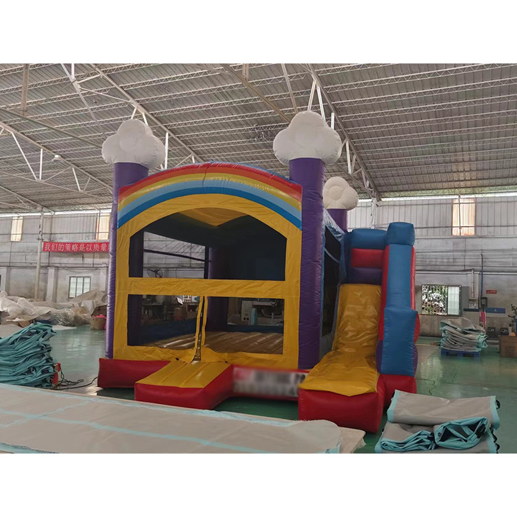 Inflatable Bounce House Outdoor Backyard Bouncy Castle Jumping for Kids