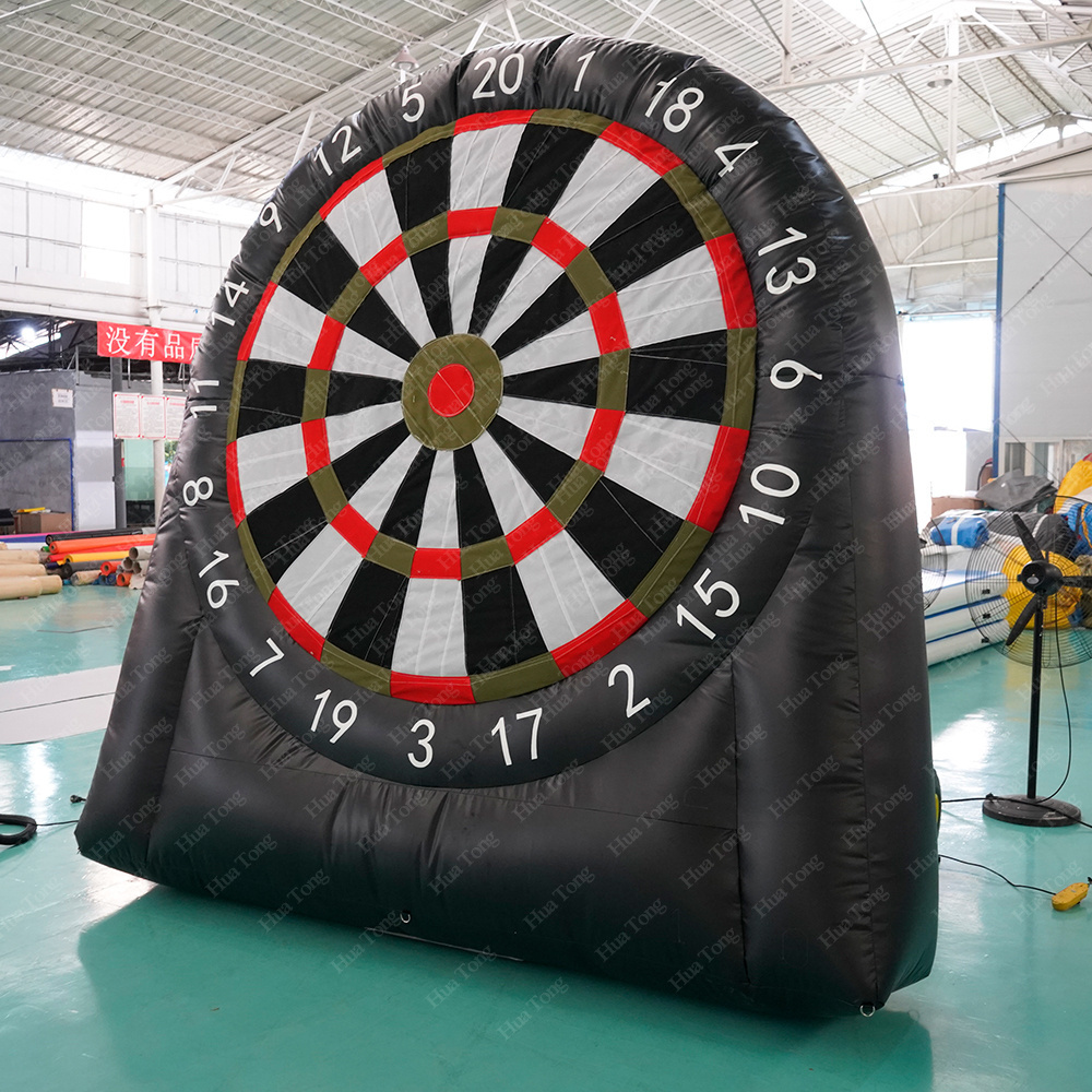 Popular Crazy Game Surround Inflatable Foot Golf Soccer Dartboard Dart Board For Sale