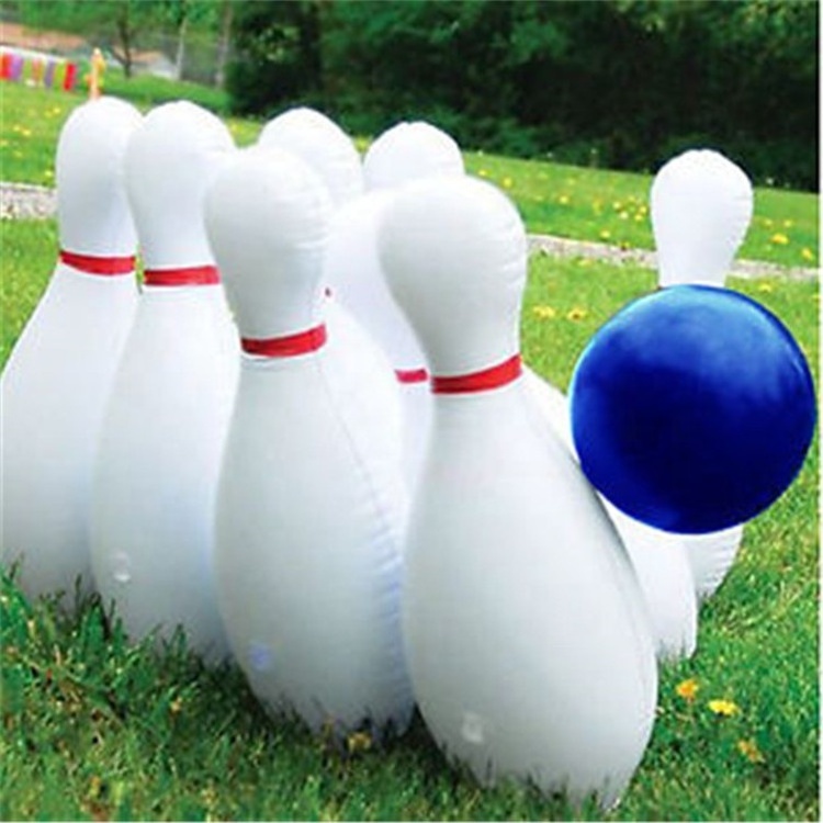 Funny human game inflatable bubble bowling for giant zorb ball