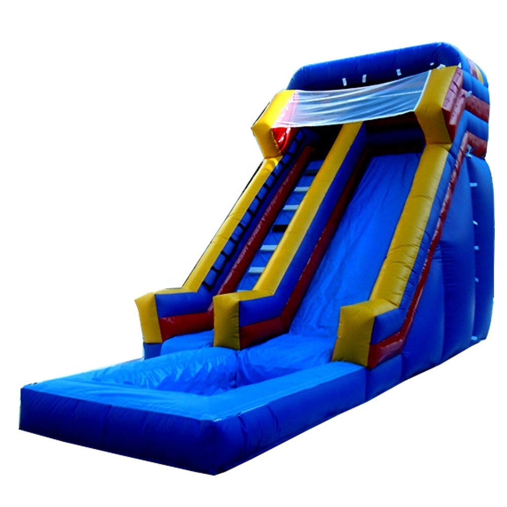 Outdoor Blow Up Water Slide Inflatable Dry Bouncer Slide For Adult Kids