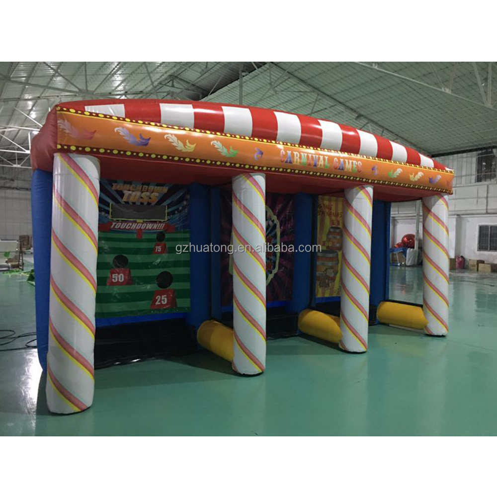 Carnival Games Inflatable 3 In 1 Carnival Toys Game