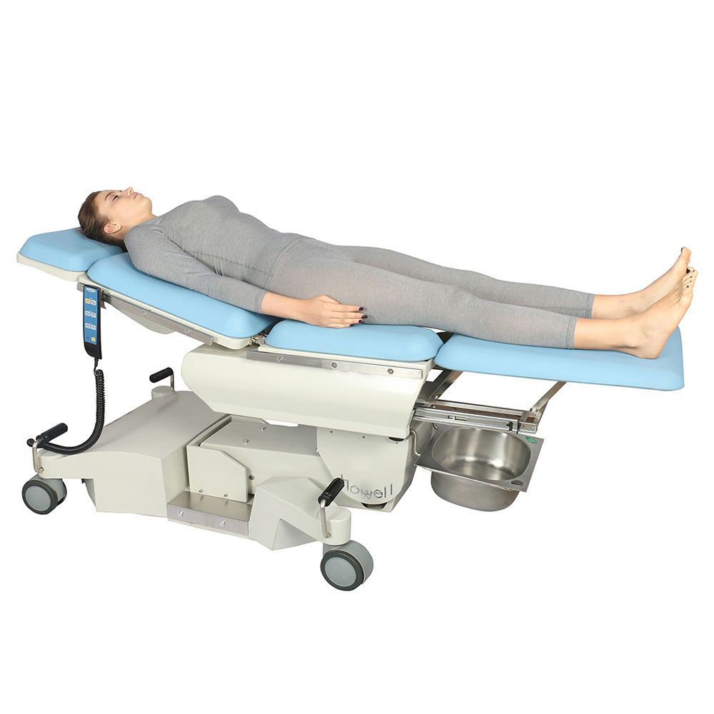 HE-609B luxury electro-hydraulic gynecology urology examination bed operating table / gyno chair exam