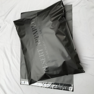 Biodegradable Black Custom Logo Clothing Mailing Bags Plastic Envelope Courier Shipping  Mailer Bag  For Packaging