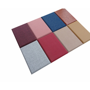 Interior Acoustics Hot Popular Fabric Wrapped Fiberglass Acoustic Panel Sound Absorption Panel