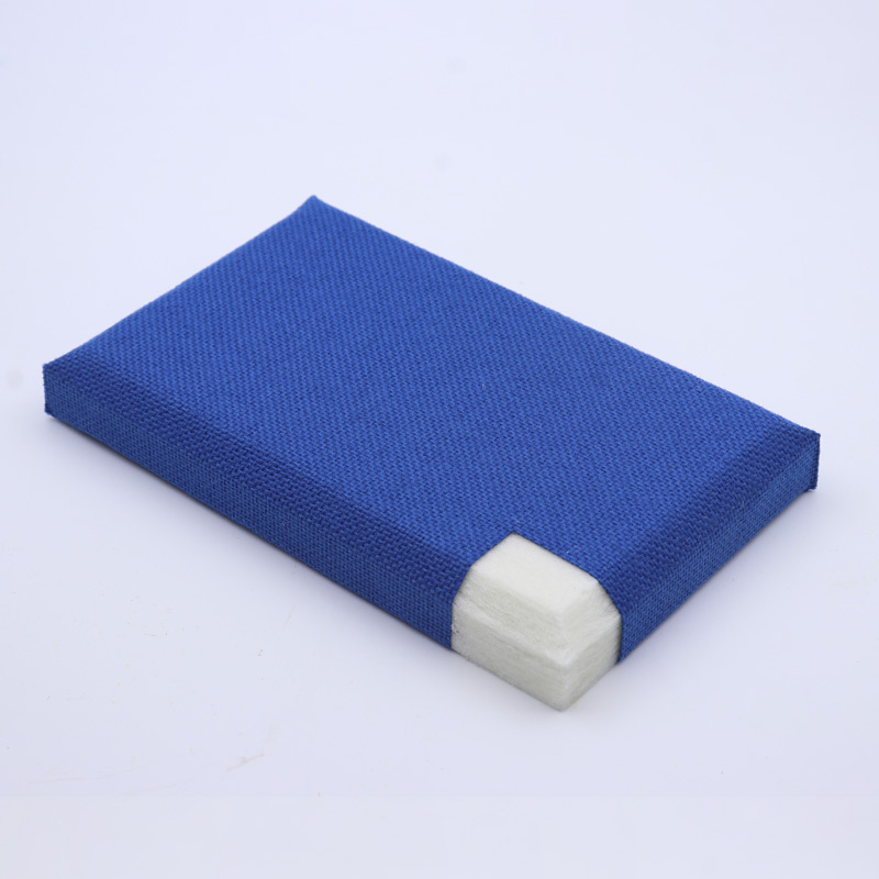 Fireproof 50mm Thickness Fiberglass Wrapped with Fabric Wall Panel Sound Absorbing Fabric Wrapped Acoustic Panel