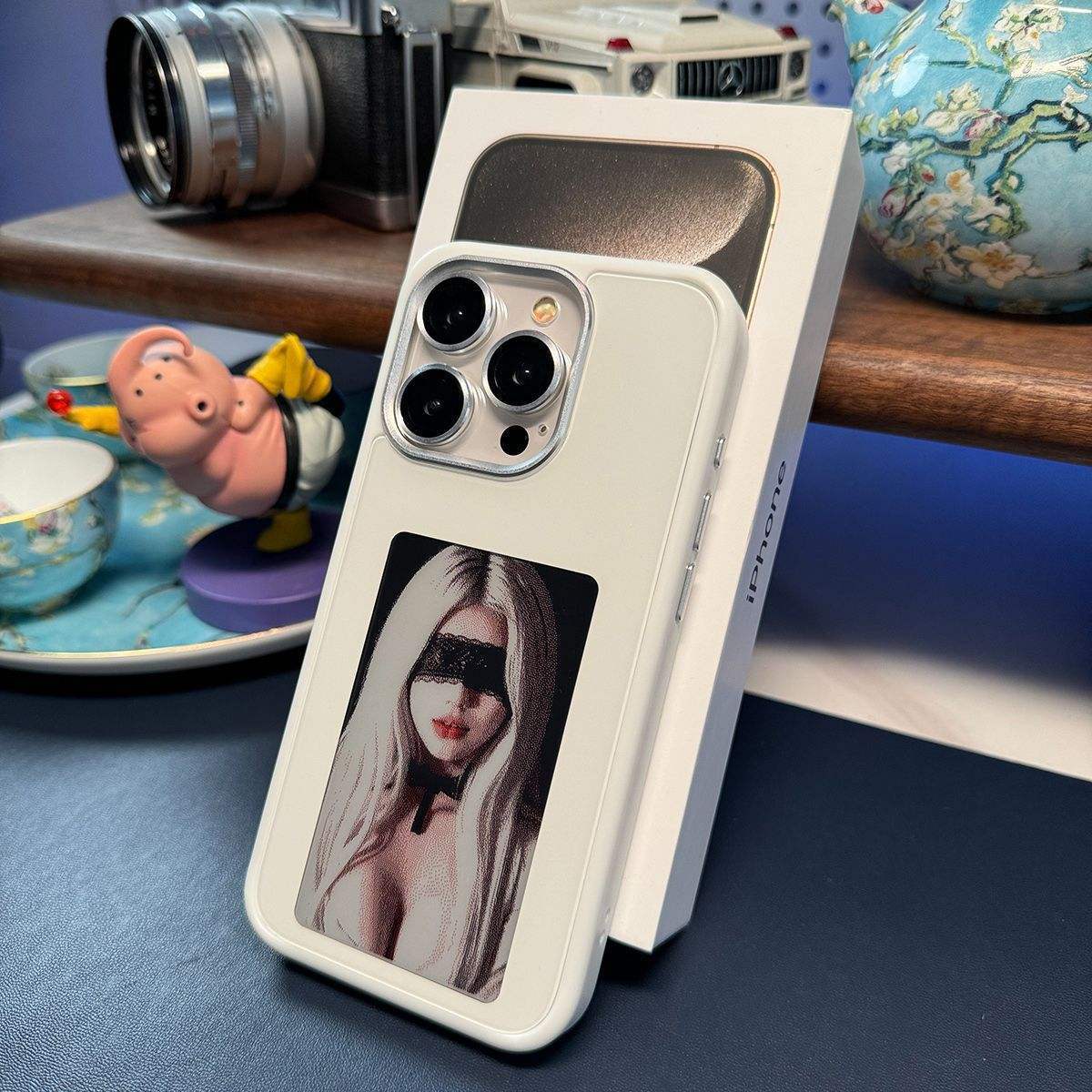 2024 New Trending Products Luxury Designer Mobile Cell Accessories For Iphone Case With Picture Nfc E Ink Display Cases